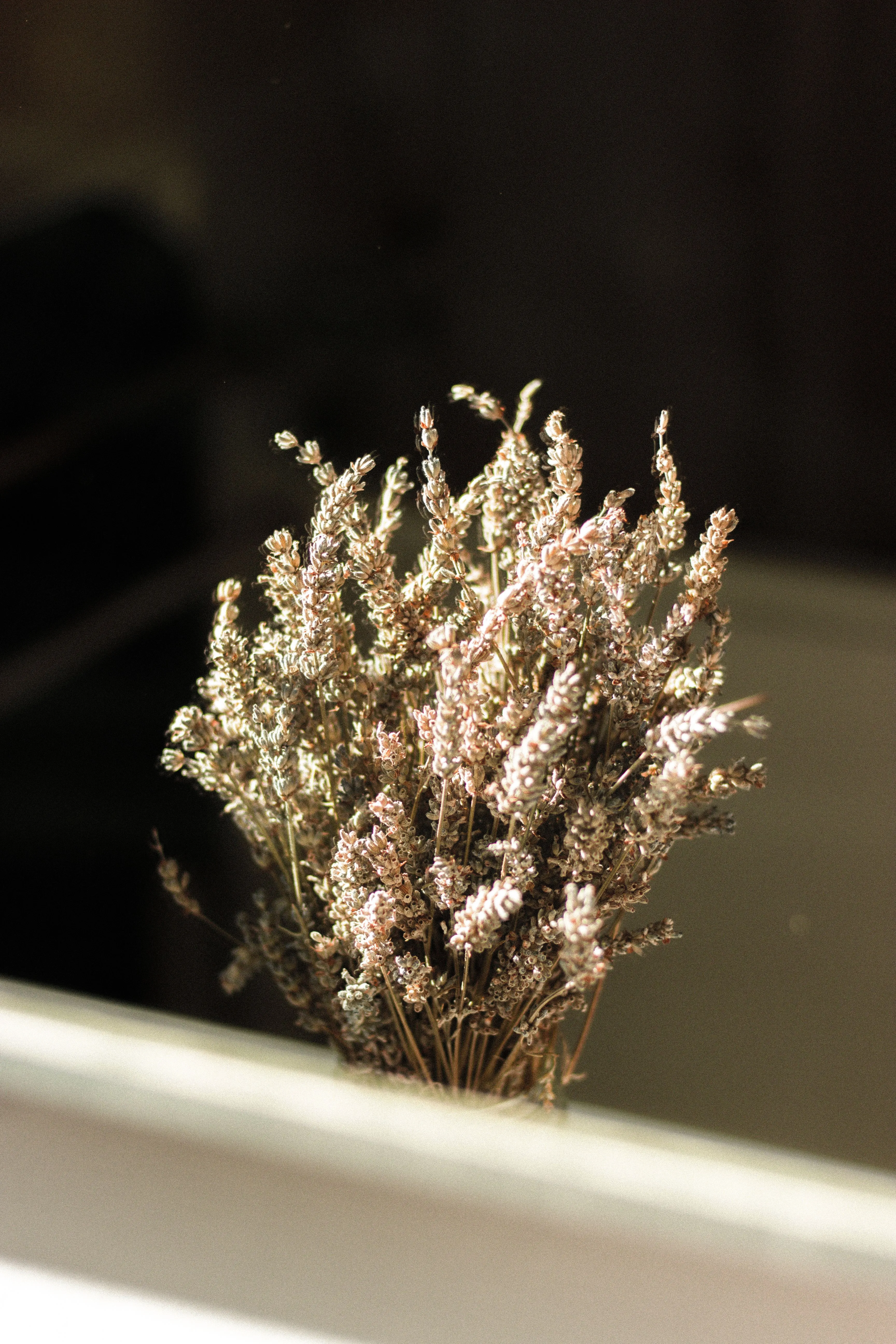 Trockenblumen Skulptur 2